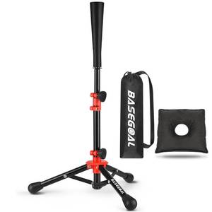 lot 9378 image: BaseGoal Baseball Tee for Kids,Batting Tee,Softball Tee,Youth Hitting Tee,Teeball Tee,Travel Tee,Easy Adjustable Height (Kids Baseball Tee)