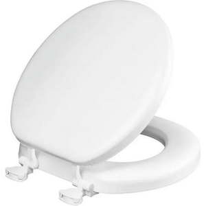 lot 9479 image: Mayfair 274521 Round White Soft Toilet Seat