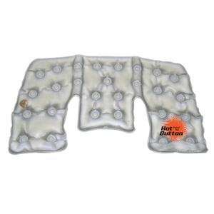 lot 9505 image: Relief Pakxc2xae Hot Buttonxc2xae Reusable Instant Hot Compress - neck - 11  x 17