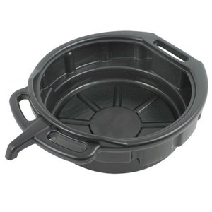 lot 9560 image: Neiko Neiko 16 Liter Portable Oil Drain Pan  6 Deep x 15.25 Engine Car Truck SUV
