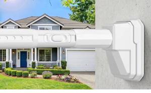 lot 9590 image: Tension Curtain Rod 41-185 In (4-15ft), Extra Long Tension Rod No Drilling For Patio Windows, White Shower Curtain Rod For Room Divider,One-Click Telescopic Rod, Outdoor Curtain Rods Never Rust