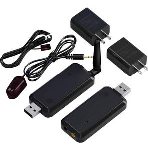 lot 9637 image: Wireless Infrared Repeater System Remote Control Extender for TVs &amp Home Electronics, Supports Multi Device IR Signals (Control of 1 Device)