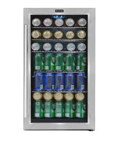 Whynter Beverage Refrigerator Stainless Steel 120 Can Capacity BR-130SB