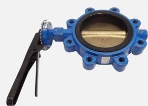 lot 14090 image: 6in Lug Style Butterfly Valve