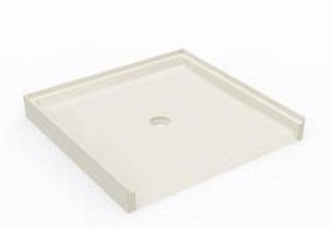 lot 14099 image: 36 x 36 Inch Molded Low Threshold Transfer Shower Base
