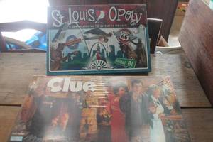 lot 4913 image: Sealed New Board Games Clue & More