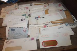 lot 4933 image: Large Lot of 1950s Ephemera with Stamps