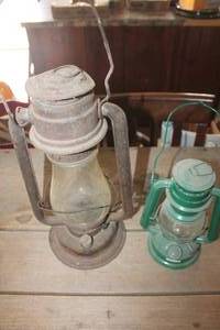 lot 4968 image: Antique Oil Lantern & More
