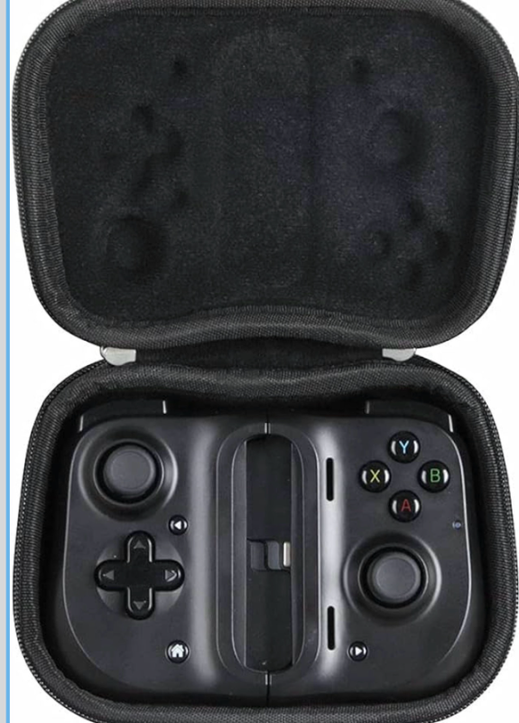 lot 4650 image: Hermitshell Hard Travel Case for Razer Kishi Mobile Game Controller (Case for Razer Kishi, Black) - Retail $0