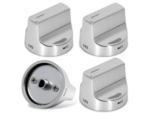 lot 4780 image: W11122880 Range Knob Compatible with Whirlpool Gas Ranges WFG520S0, WFG745H0, WFG770H0, Whirlpool Gas Range Parts Cooktop Control Knobs 4 Pcs