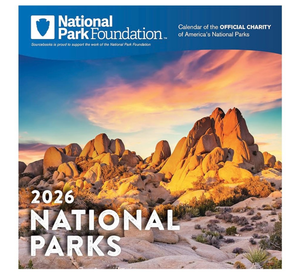 lot 4796 image: 2026 National Park Foundation Wall Calendar