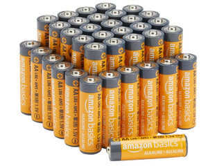 lot 4803 image: Amazon Basics AA Alkaline Batteries 36-Pack