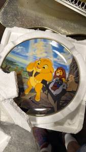 lot 4836 image: Disney The Lion King Collector Plate