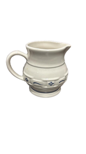 lot 4853 image: Longaberger Woven Traditions Pottery Creamer - Retail $15