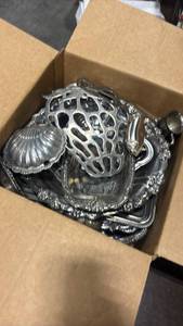 lot 4854 image: Silver-Plated Serving Pieces Collection - Retail $45