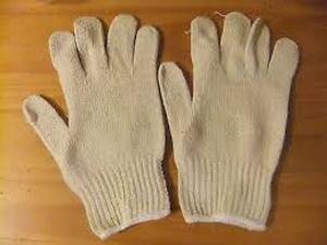 lot 5001 image: Cotton work gloves set of 12 - Retail $0