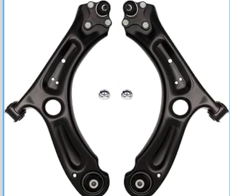 lot 4416 image: AUQDD 2Pc Suspension (For 4-Door Sedan) Front Lower Control Arm and Ball Joint Assembly Compatible With 2011-2018 Volks-wagen Je-tta (Replace # K621949 K621950 5C0407151A 5C0407152A) - Retail $0