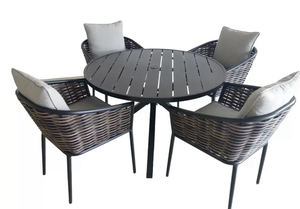 lot 4884 image: Round Outdoor Patio Table Top (just the table)  - Retail $80