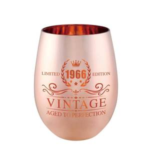 lot 1433 image: xilaxila 60th Birthday Gifts for Women - Vintage 1966 Wine Glass - 60th Birthday Decorations for Her - Funny Bday Present Ideas