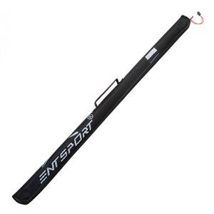 lot 1474 image: ENTSPORT Fishing Rod Bag 45-Inches Durable Fishing Rod Tubes Rod Cases for 2 Piece 7�� Rod (Black, 45-Inches, Only Suitable for 2 Pieces Rod)