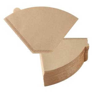 lot 1527 image: 200 Count #4 Cone Coffee Filters 8-12 Cups, Disposable Coffee Filters 4 Cone Paper Unbleached Natural 4 Filters Paper Compatible with Ninja, Drip and Pour Over Coffee Maker