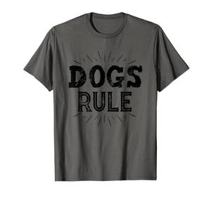 lot 1529 image: Dogs Rule T-Shirt medium pink