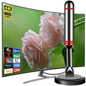 lot 1533 image: Digital TV Antenna for Smart TV Indoor, 2026 HDTV Antenna with Strong Magnetic Base,360°&ampLong Range Reception Indoor Antenna for Local Channels, Easy Setup Antennas Without Cable (5.5 in)