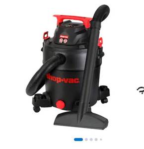 lot 1574 image: Shop-Vac 12-Gallon 4.5 HP Corded WetDry Shop Vacuum