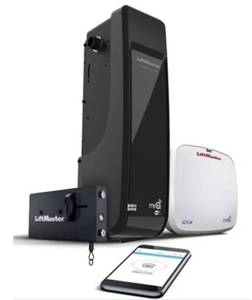 lot 1591 image: Liftmaster 98022 Premium Series Jackshaft Garage Door Opener Battery Backup, WiFi - Retail $650