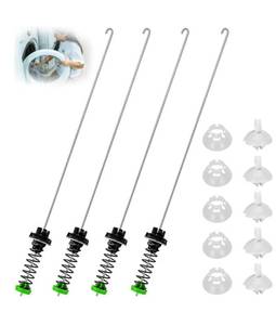 lot 1594 image: Updated W11130362 WTW5000DW2 WTW5000DW3 WTW5000DW1 MVWX655DW1 MVWC565FW1 Washer Suspension Rod Kit for Whirlpool Maytag Kenmore Washer - Replaces W10594080