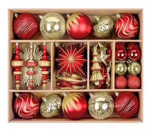 lot 1612 image: Christmas Balls Ornaments Set,