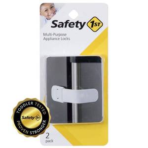 lot 1618 image: Safety 1st Multi-Purpose Appliance Locks - 4pk -