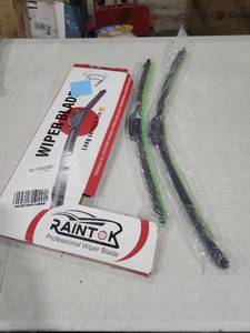 lot 1620 image: RAINTOK Windshield Wiper Blade Set2-Blades 24,18