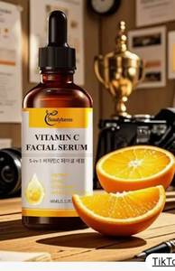 lot 1623 image: Beautyturess Vitamin C  Facial Serum 3 pack
