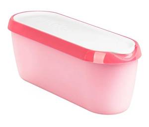 lot 1627 image: Tovolo Ice Cream Containers for Homemade Ice Cream Flamingo Pink