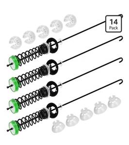 lot 1628 image: W11130362 WTW5000DW2 WTW5000DW3 WTW5000DW1 MVWX655DW1 MVWC565FW2 MVWC565FW1 Washer Suspension Rod Kit for Whirlpool Maytag Kenmore Washer - Replaces W10594080 W10735786 W10748956