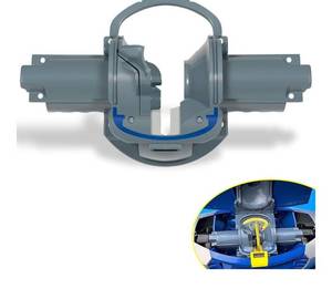 lot 1664 image: R0545700 Middle Engine Housing Assembly with Ramp and 2 Seals Replacement Parts Kit Fit for Zodiac Baracuda MX8 MX8EL Elite Automatic Suction Side Pool Cleaner Vacuum