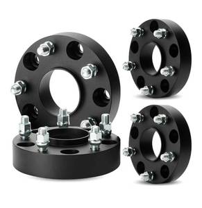 lot 1665 image: 5x5.5 1.5in Hubcentric Wheel Spacers, 5x139.7mm Forged 5 Lugs Wheel Adapters, fit for Dodge Ram 1500 2012-2018, For 19-21 Ram 1500 classic (Only 5 Lug Vehicle), 77.8mm Bore with M14x1.5 Studs 4pcs