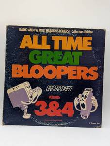 lot 106 image: All Time Great Bloopers Vintage Record