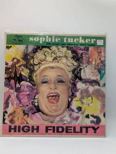 lot 137 image: Sophie Tucker Her Latest and Greatest Spicy Songs LP Record
