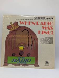 lot 142 image: Groucho Marx When Radio Was King LP Record Set