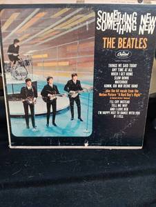 lot 149 image: Beatles Something New Capitol Records LP Album
