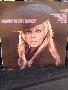 lot 150 image: Nancy Sinatra Movin With Nancy Television Soundtrack Vinyl LP