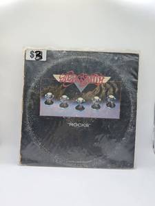 lot 157 image: Aerosmith Rocks Album Vinyl Record LP