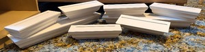 lot 22 image: Lot of White Floating Shelves  Modern Minimalist Design