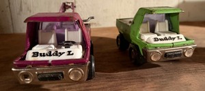 lot 9 image: Vintage Buddy L Toy Trucks  Lot of 2