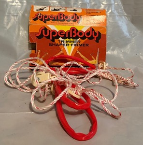 lot 44 image: Vintage SuperBody Exercise Set w Original Box