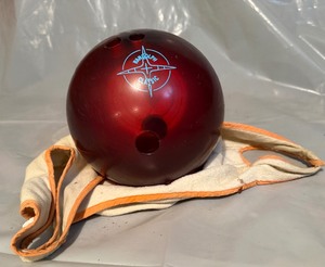 lot 65 image: Randolph Classic Bowling Ball with Cleaner Cloth