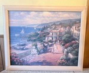 lot 68 image: Coastal Tranquility by artist Ghambaro.