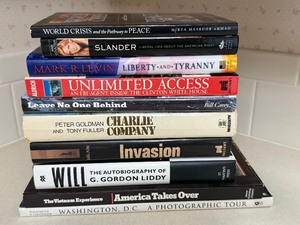 lot 35 image: Political, Historical & Current Events Book Collection